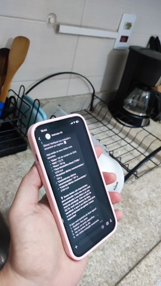 Mudou minha rotina alimentar!